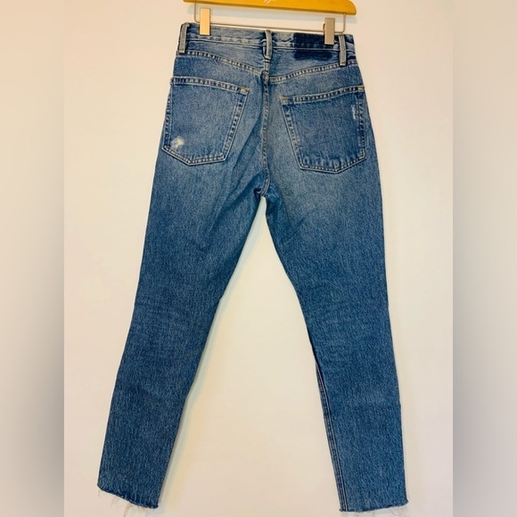 FRAME Le Original High-Rise Skinny Rigid Re-Release Distressed Jeans Sz … - Picture 6 of 12